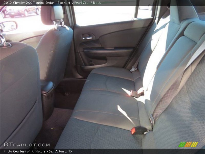 Blackberry Pearl Coat / Black 2012 Chrysler 200 Touring Sedan