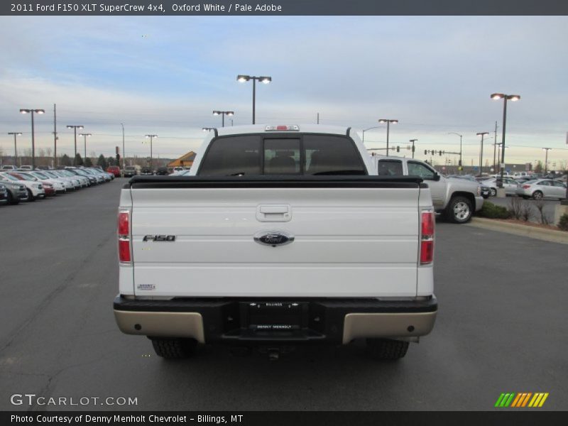 Oxford White / Pale Adobe 2011 Ford F150 XLT SuperCrew 4x4