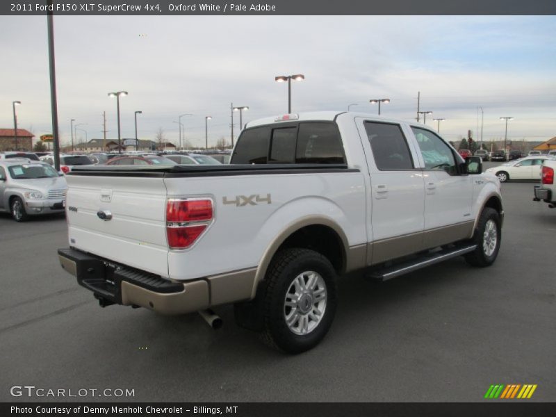 Oxford White / Pale Adobe 2011 Ford F150 XLT SuperCrew 4x4