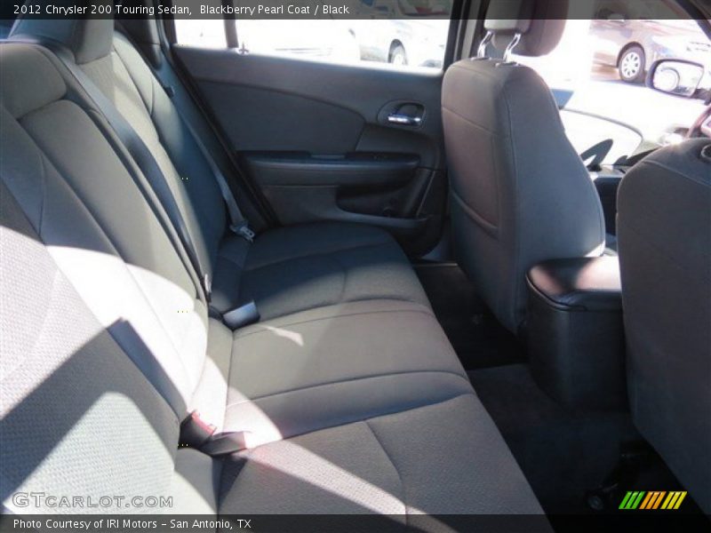 Blackberry Pearl Coat / Black 2012 Chrysler 200 Touring Sedan