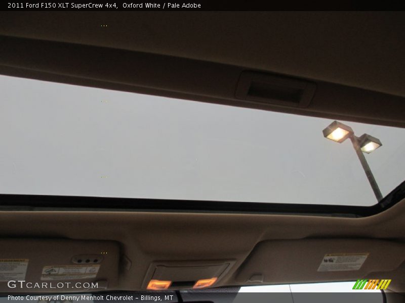 Oxford White / Pale Adobe 2011 Ford F150 XLT SuperCrew 4x4