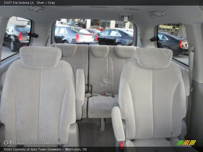Silver / Gray 2007 Kia Sedona LX