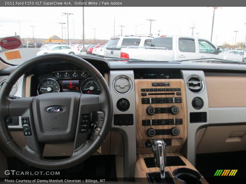 Oxford White / Pale Adobe 2011 Ford F150 XLT SuperCrew 4x4