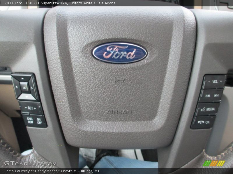 Oxford White / Pale Adobe 2011 Ford F150 XLT SuperCrew 4x4