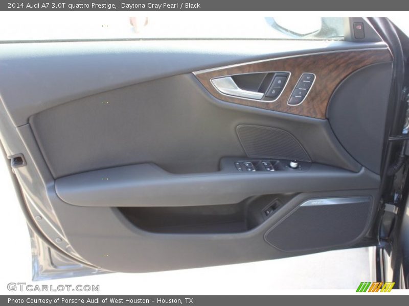 Daytona Gray Pearl / Black 2014 Audi A7 3.0T quattro Prestige