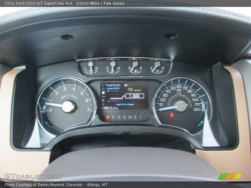 Oxford White / Pale Adobe 2011 Ford F150 XLT SuperCrew 4x4