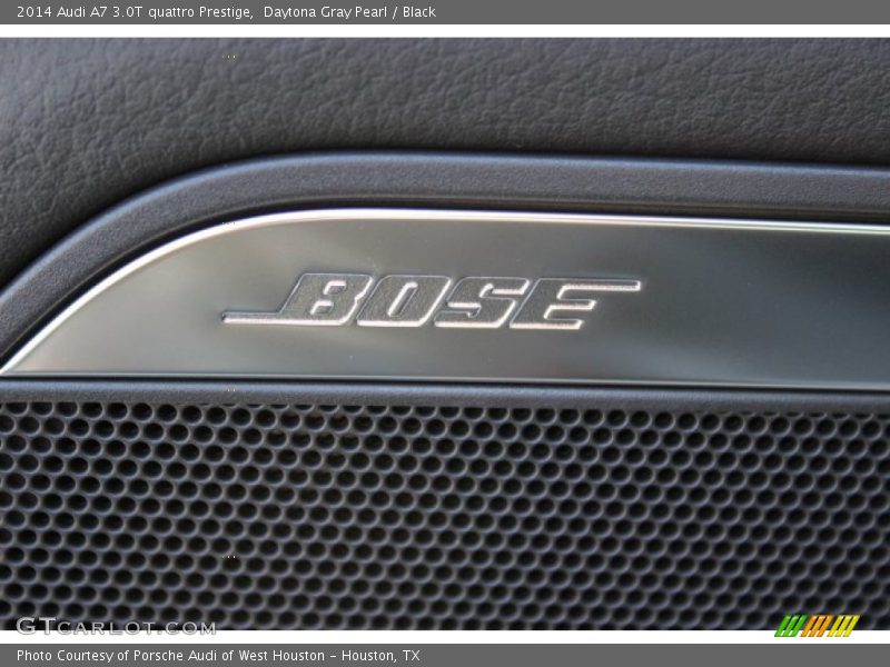 Daytona Gray Pearl / Black 2014 Audi A7 3.0T quattro Prestige