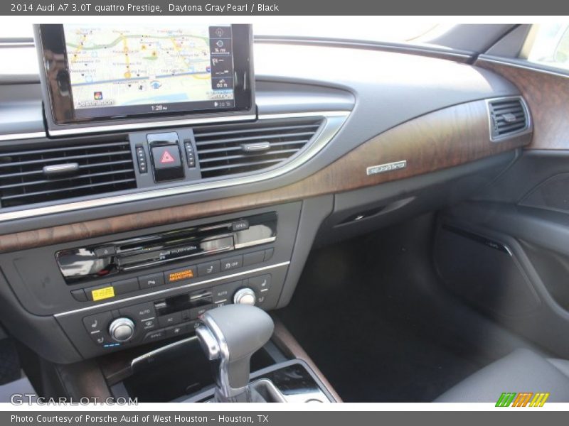Daytona Gray Pearl / Black 2014 Audi A7 3.0T quattro Prestige