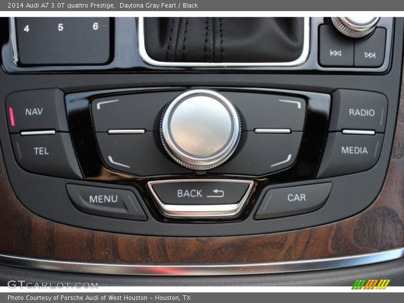 Daytona Gray Pearl / Black 2014 Audi A7 3.0T quattro Prestige