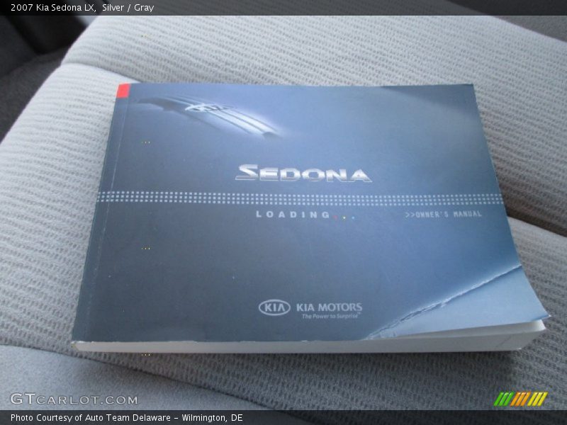 Silver / Gray 2007 Kia Sedona LX