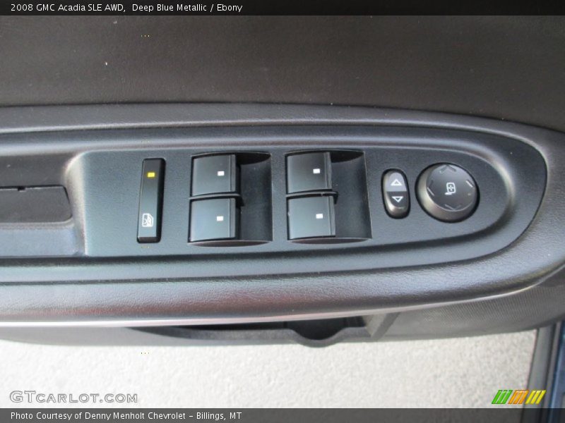 Deep Blue Metallic / Ebony 2008 GMC Acadia SLE AWD