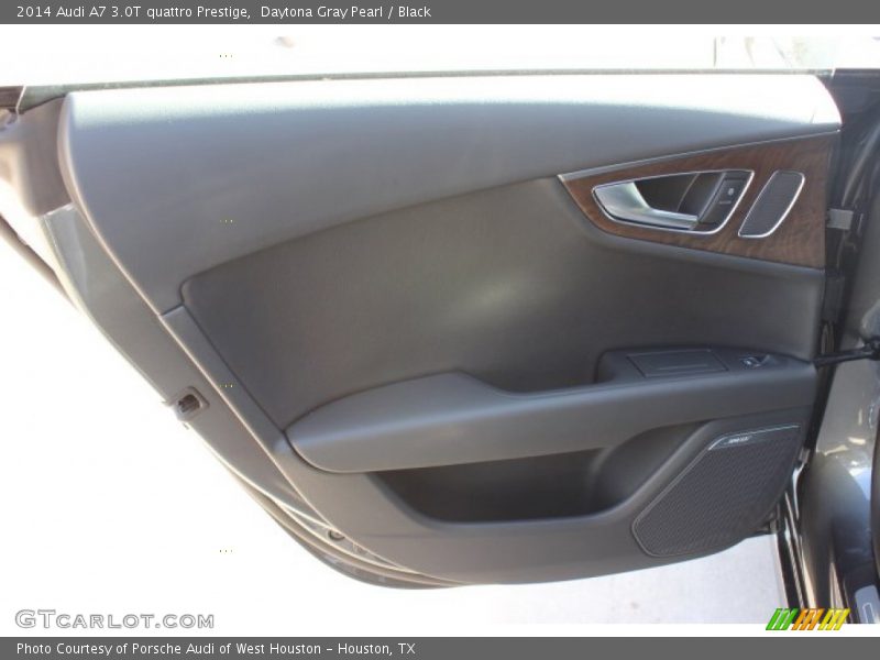Daytona Gray Pearl / Black 2014 Audi A7 3.0T quattro Prestige