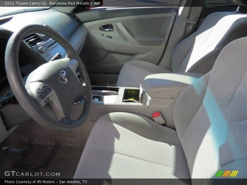 Barcelona Red Metallic / Ash 2011 Toyota Camry LE
