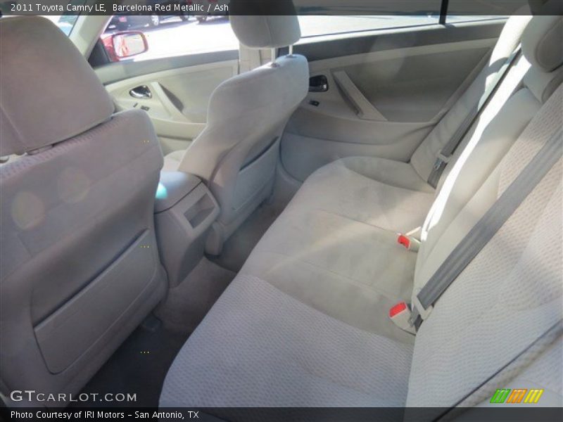 Barcelona Red Metallic / Ash 2011 Toyota Camry LE