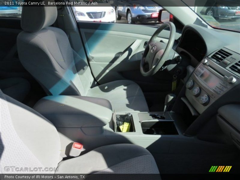 Barcelona Red Metallic / Ash 2011 Toyota Camry LE