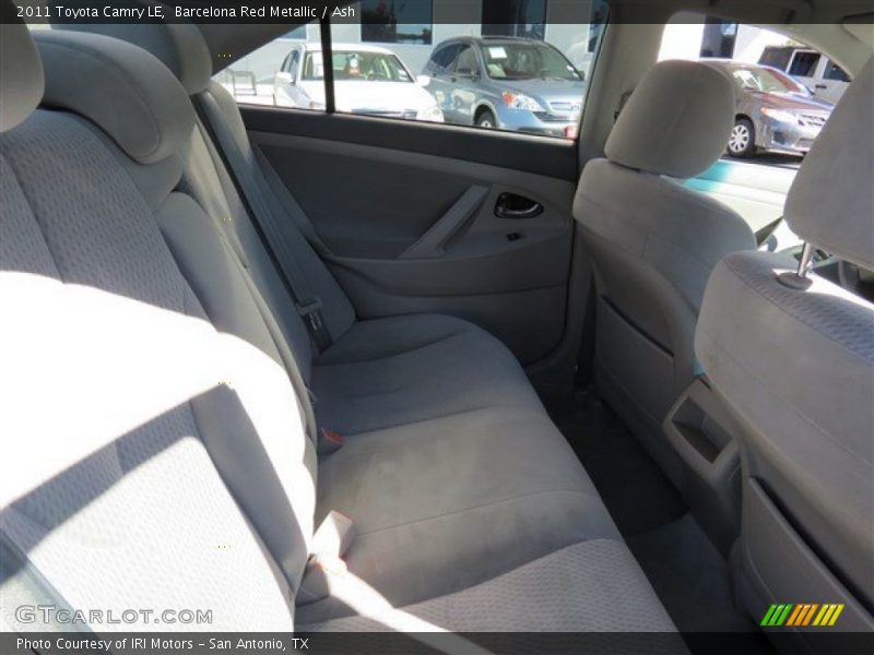 Barcelona Red Metallic / Ash 2011 Toyota Camry LE