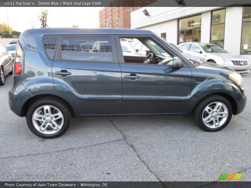 Denim Blue / Black Soul Logo Cloth 2011 Kia Soul +