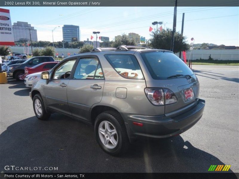 Mineral Green Opalescent / Ivory 2002 Lexus RX 300