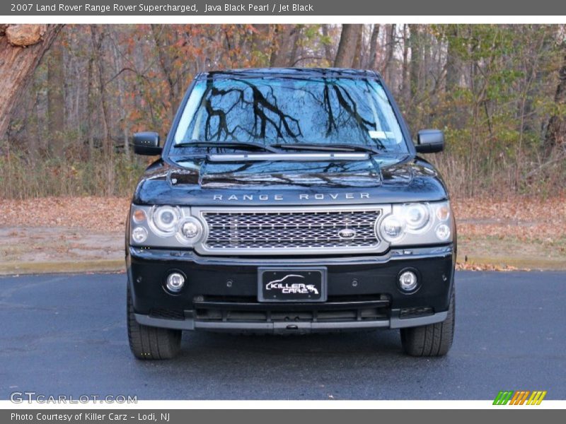 Java Black Pearl / Jet Black 2007 Land Rover Range Rover Supercharged