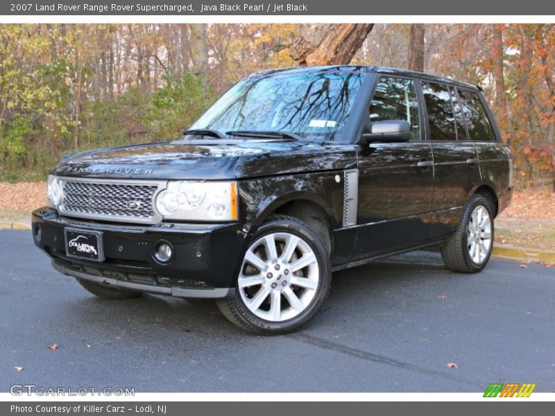 Java Black Pearl / Jet Black 2007 Land Rover Range Rover Supercharged