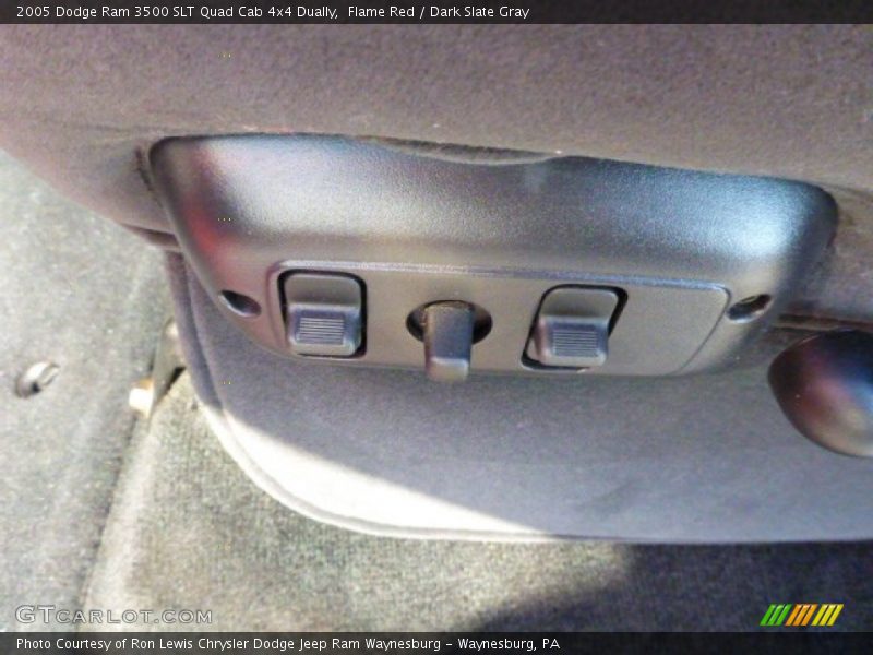 Flame Red / Dark Slate Gray 2005 Dodge Ram 3500 SLT Quad Cab 4x4 Dually
