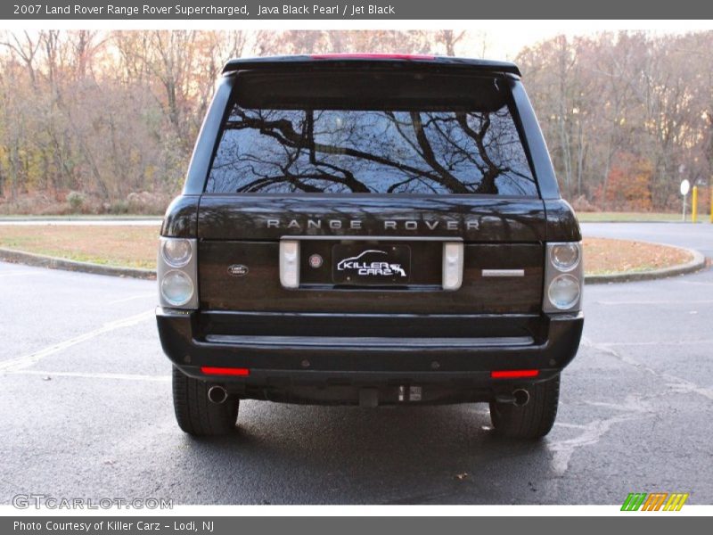Java Black Pearl / Jet Black 2007 Land Rover Range Rover Supercharged
