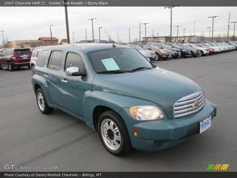 Golden Teal Metallic / Ebony Black 2007 Chevrolet HHR LT