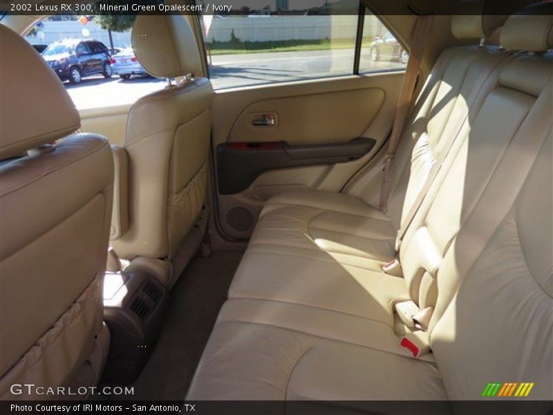 Mineral Green Opalescent / Ivory 2002 Lexus RX 300