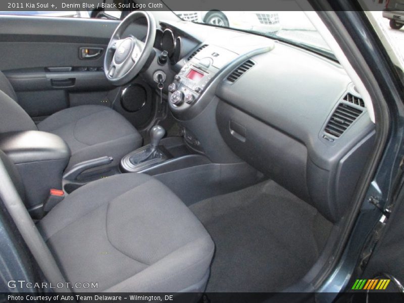 Denim Blue / Black Soul Logo Cloth 2011 Kia Soul +