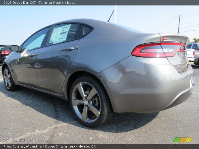 Tungsten Metallic / Black 2013 Dodge Dart SXT