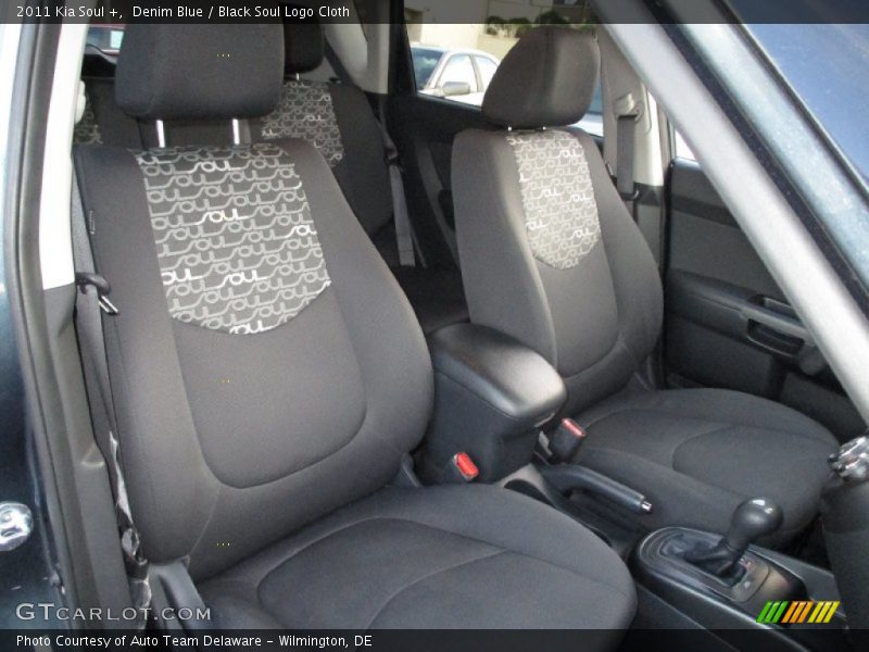 Denim Blue / Black Soul Logo Cloth 2011 Kia Soul +
