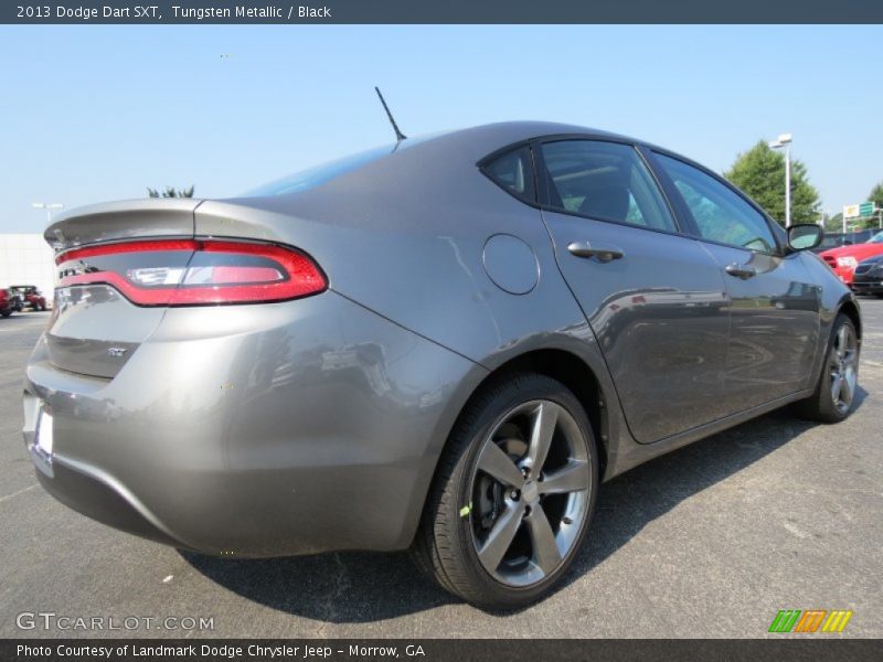 Tungsten Metallic / Black 2013 Dodge Dart SXT