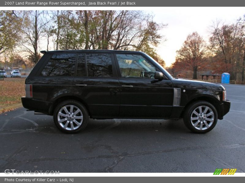 Java Black Pearl / Jet Black 2007 Land Rover Range Rover Supercharged