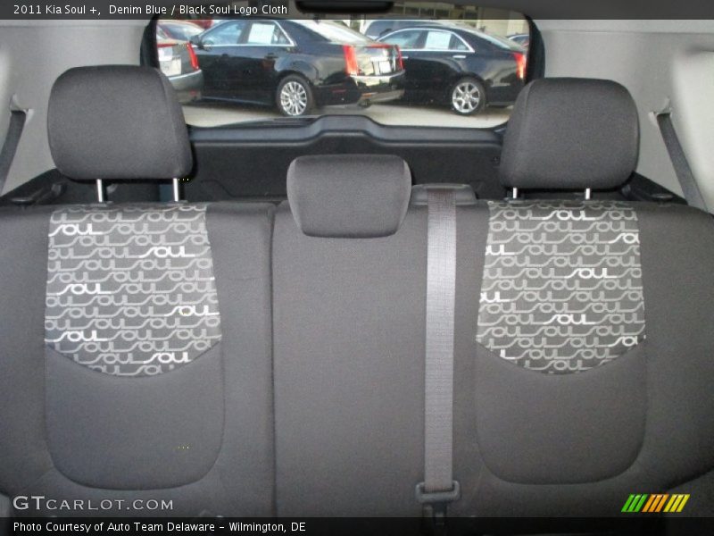 Denim Blue / Black Soul Logo Cloth 2011 Kia Soul +