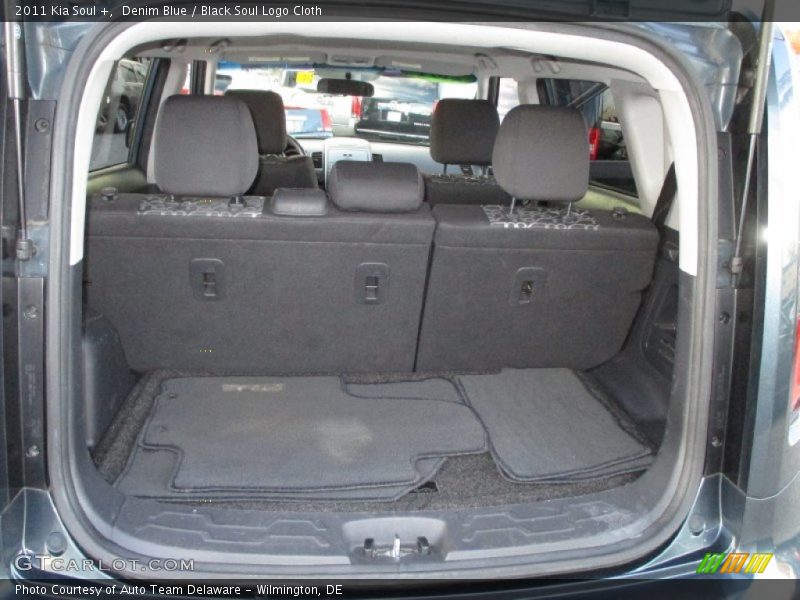 Denim Blue / Black Soul Logo Cloth 2011 Kia Soul +