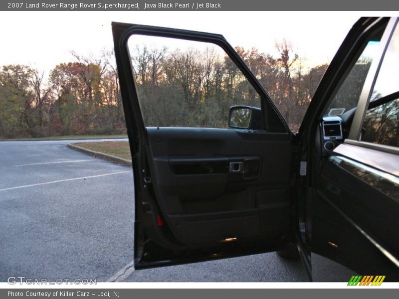 Java Black Pearl / Jet Black 2007 Land Rover Range Rover Supercharged
