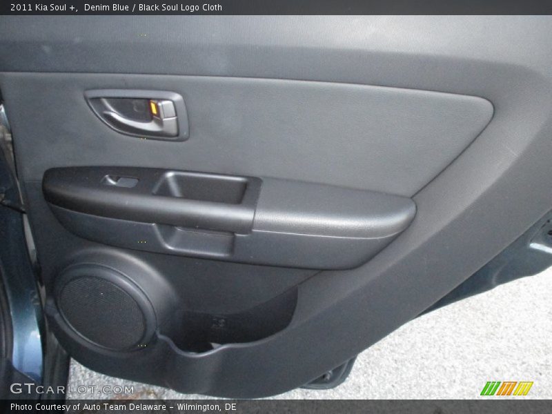 Denim Blue / Black Soul Logo Cloth 2011 Kia Soul +