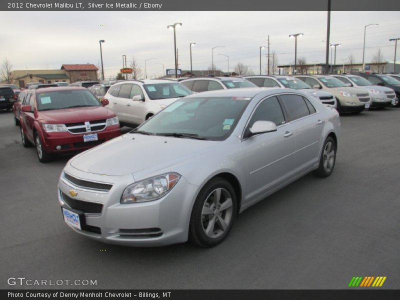 Silver Ice Metallic / Ebony 2012 Chevrolet Malibu LT