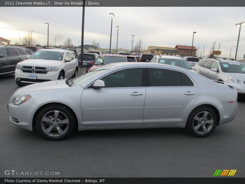 Silver Ice Metallic / Ebony 2012 Chevrolet Malibu LT