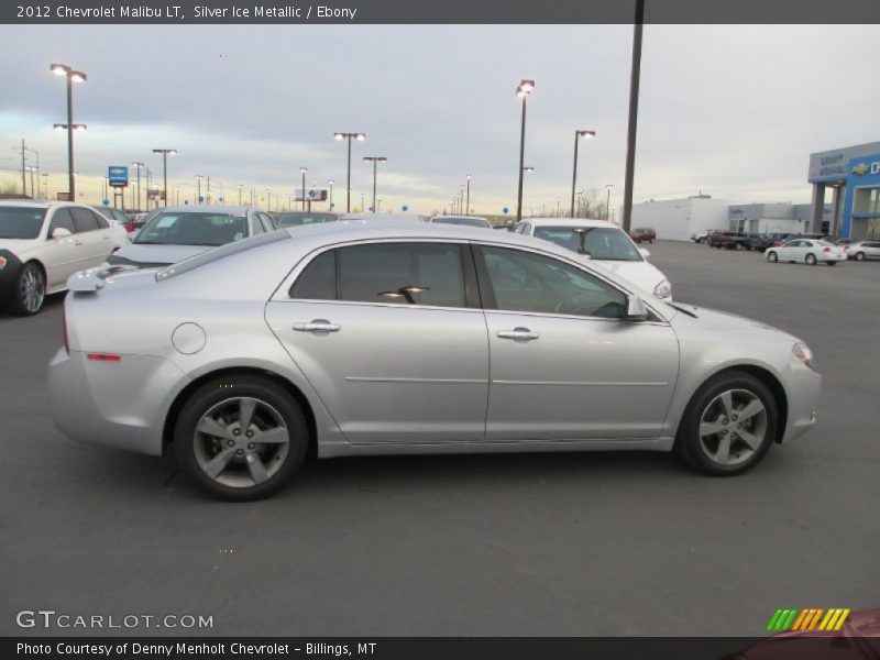 Silver Ice Metallic / Ebony 2012 Chevrolet Malibu LT