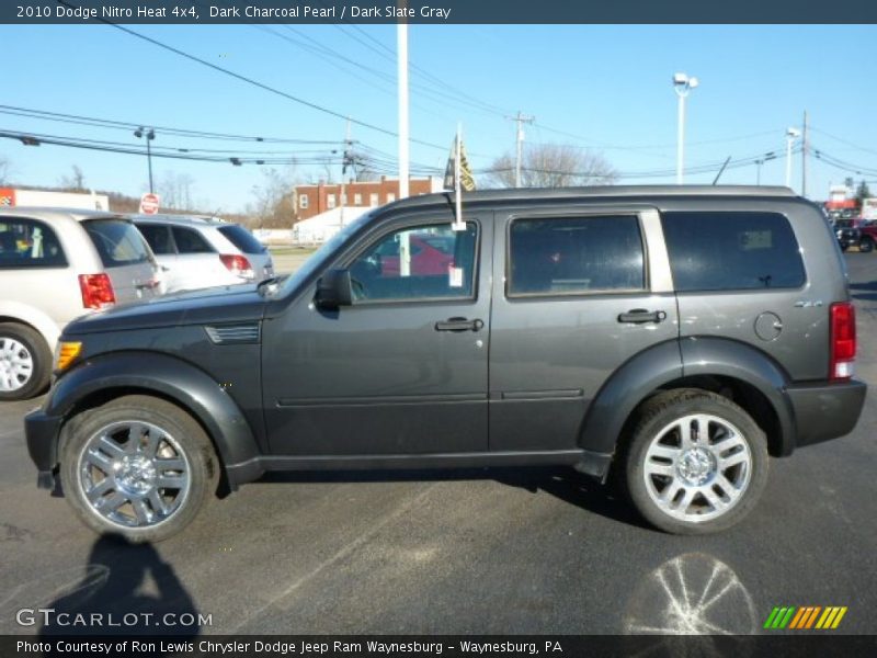 Dark Charcoal Pearl / Dark Slate Gray 2010 Dodge Nitro Heat 4x4