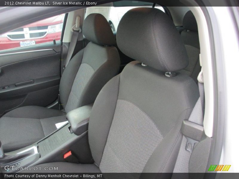 Silver Ice Metallic / Ebony 2012 Chevrolet Malibu LT