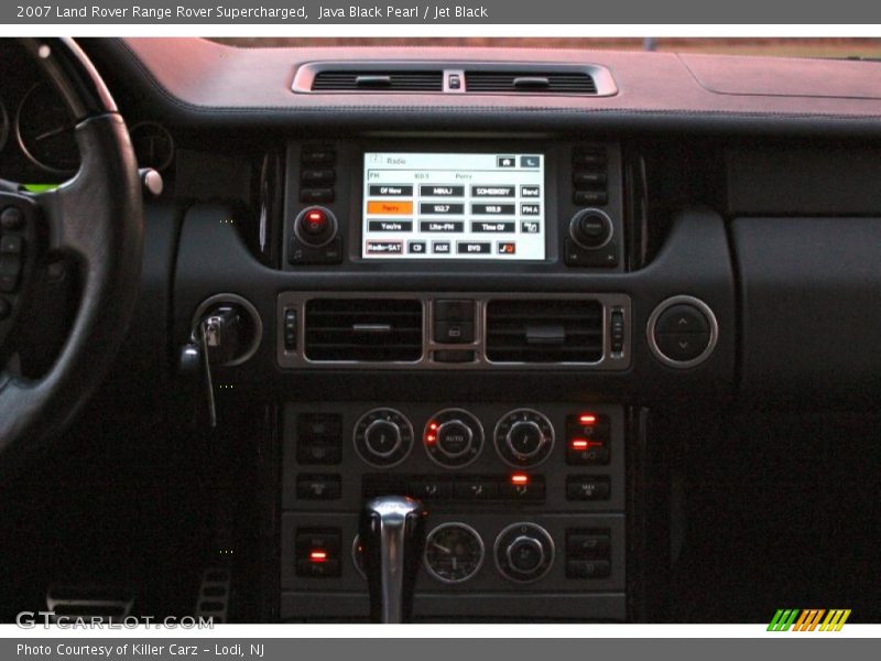 Java Black Pearl / Jet Black 2007 Land Rover Range Rover Supercharged