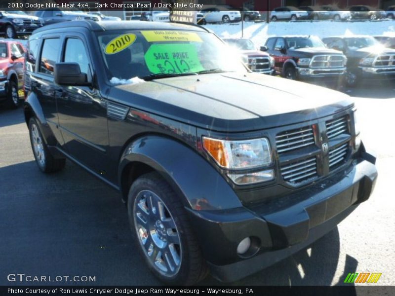 Dark Charcoal Pearl / Dark Slate Gray 2010 Dodge Nitro Heat 4x4