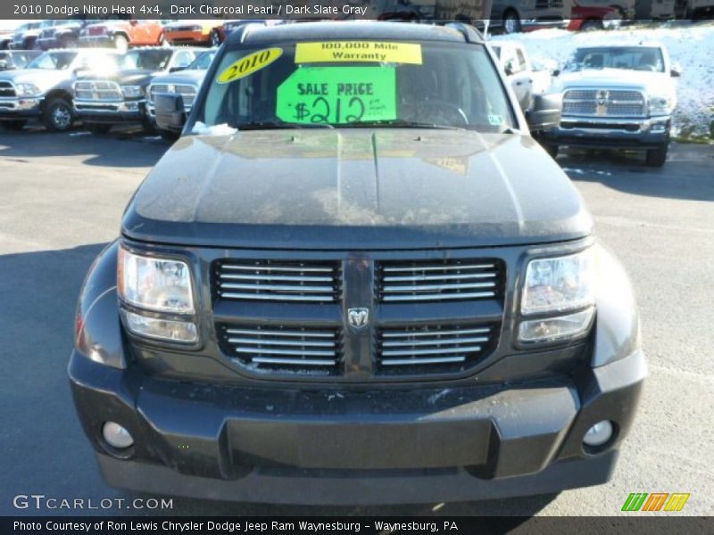 Dark Charcoal Pearl / Dark Slate Gray 2010 Dodge Nitro Heat 4x4
