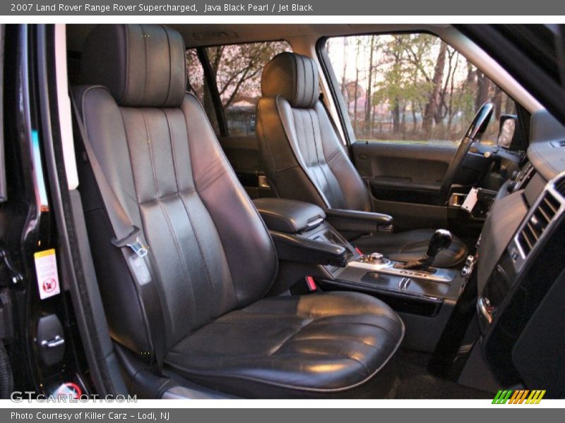 Java Black Pearl / Jet Black 2007 Land Rover Range Rover Supercharged