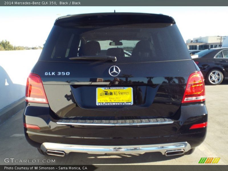 Black / Black 2014 Mercedes-Benz GLK 350