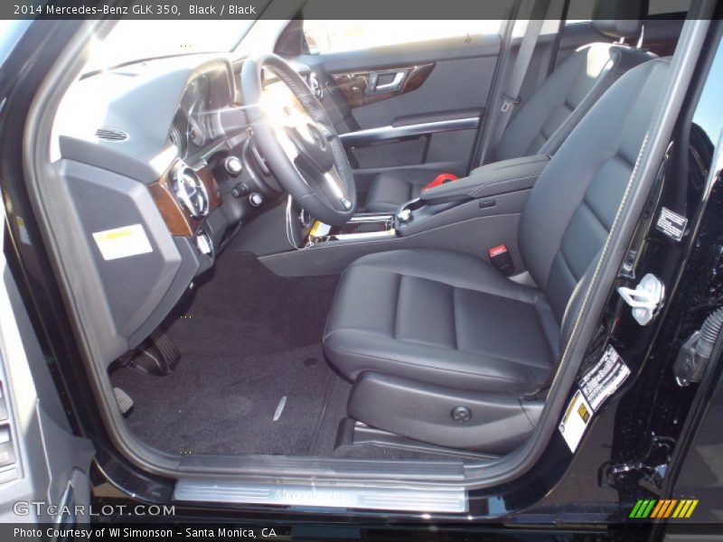 Black / Black 2014 Mercedes-Benz GLK 350