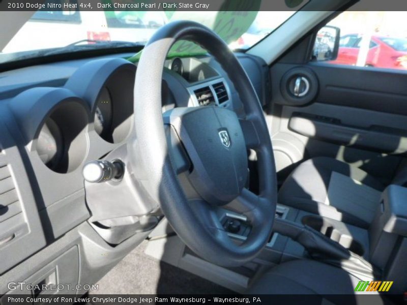 Dark Charcoal Pearl / Dark Slate Gray 2010 Dodge Nitro Heat 4x4