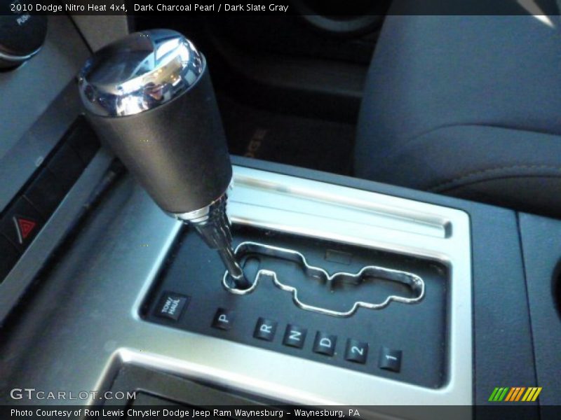 Dark Charcoal Pearl / Dark Slate Gray 2010 Dodge Nitro Heat 4x4